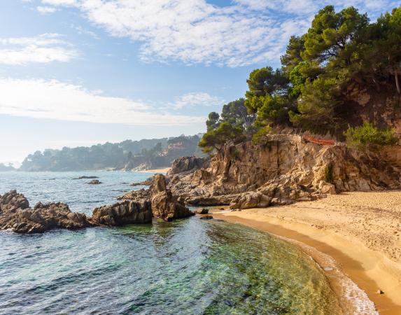 Cala del Paller y cala del Forn